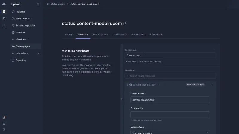 Better Stack — Developer Tools, интерфейс, скриншот 11/302