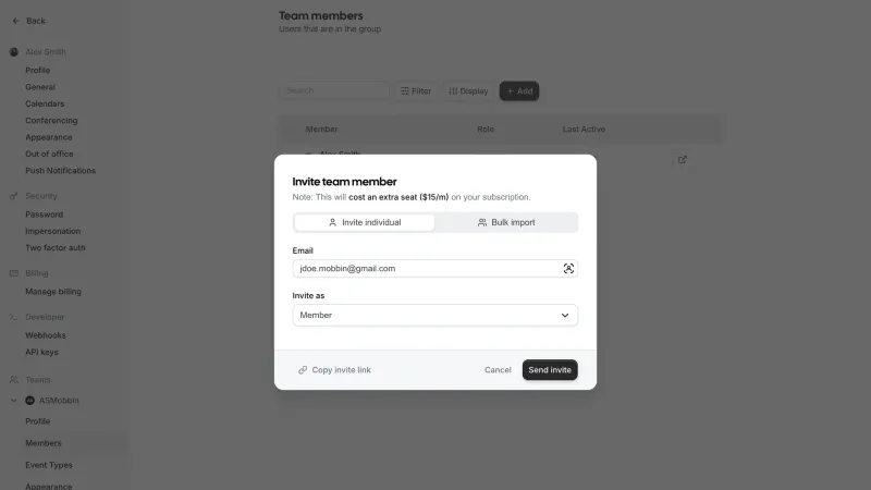 Cal.com — Productivity, интерфейс, скриншот 4/396