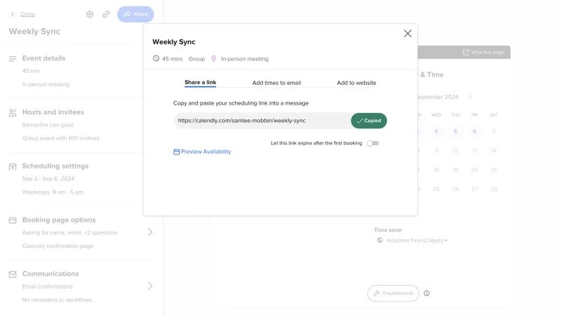 Calendly — Productivity, интерфейс, скриншот 2/617