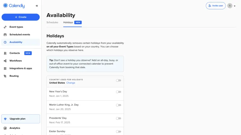Calendly — Productivity, интерфейс, скриншот 3/617