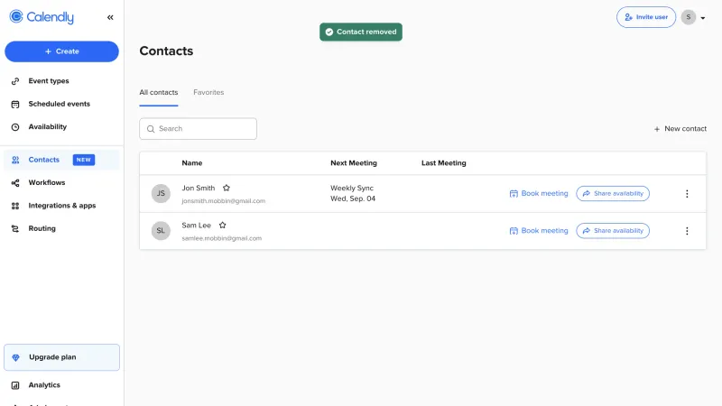 Calendly — Productivity, интерфейс, скриншот 4/617