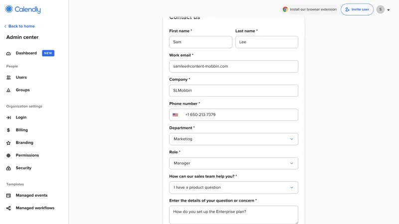 Calendly — Productivity, интерфейс, скриншот 12/617