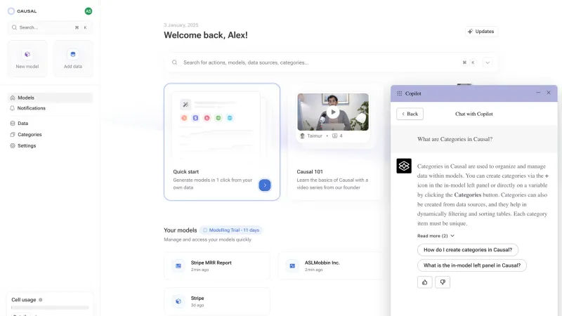 Causal — Fintech, интерфейс, скриншот 6/307