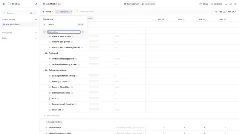 Causal — Fintech, интерфейс, скриншот 11/307