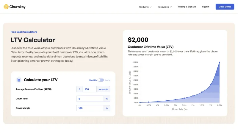 Churnkey — SaaS, интерфейс, скриншот 11/287