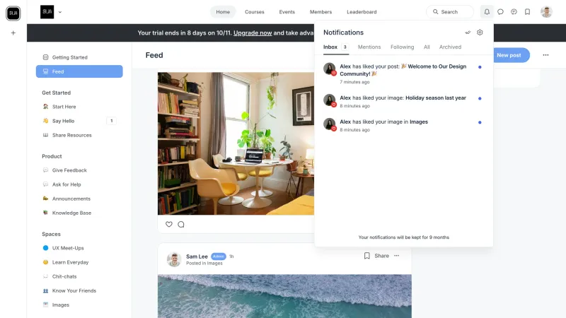 Circle — Social, интерфейс, скриншот 3/693