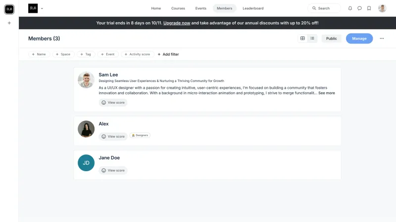 Circle — Social, интерфейс, скриншот 10/693