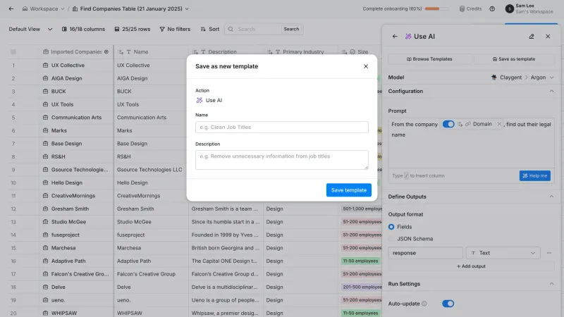 Clay — CRM, интерфейс, скриншот 2/419