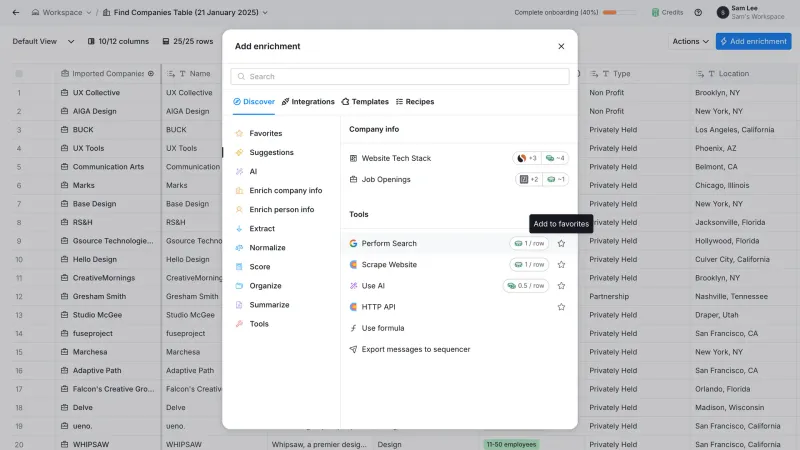 Clay — CRM, интерфейс, скриншот 4/419