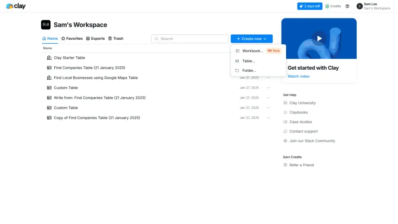 Clay — CRM, интерфейс, скриншот 6/419
