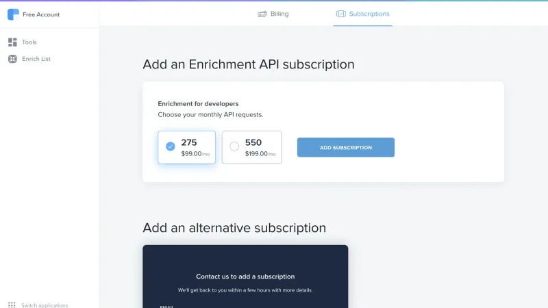 Clearbit — CRM, интерфейс, скриншот 5/395