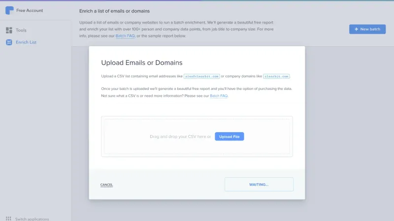 Clearbit — CRM, интерфейс, скриншот 6/395