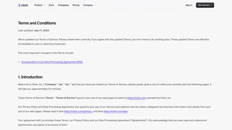Clerk — Developer Tools, интерфейс, скриншот 3/470
