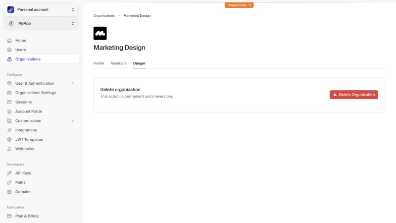 Clerk — Developer Tools, интерфейс, скриншот 12/470