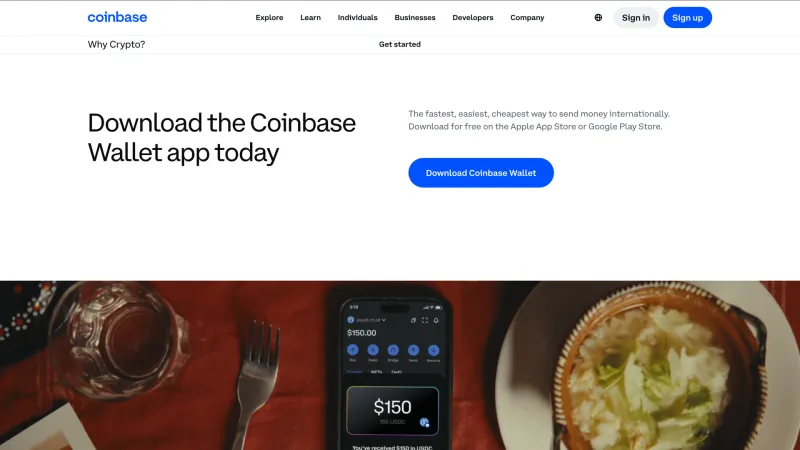 Coinbase — Fintech, интерфейс, скриншот 5/634