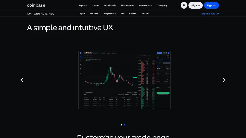 Coinbase — Fintech, интерфейс, скриншот 9/634