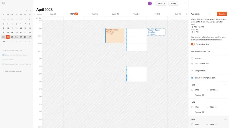 Cron Calendar — Productivity, интерфейс, скриншот 5/177