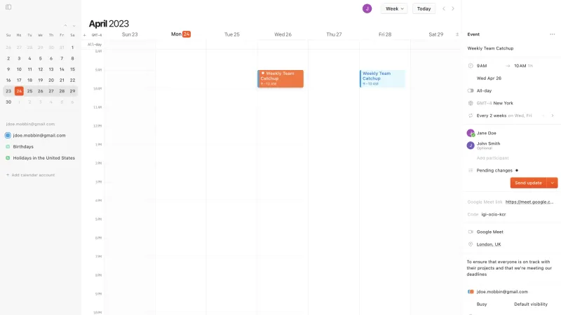 Cron Calendar — Productivity, интерфейс, скриншот 7/177