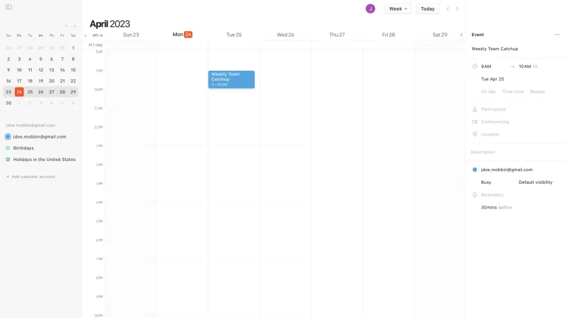 Cron Calendar — Productivity, интерфейс, скриншот 9/177
