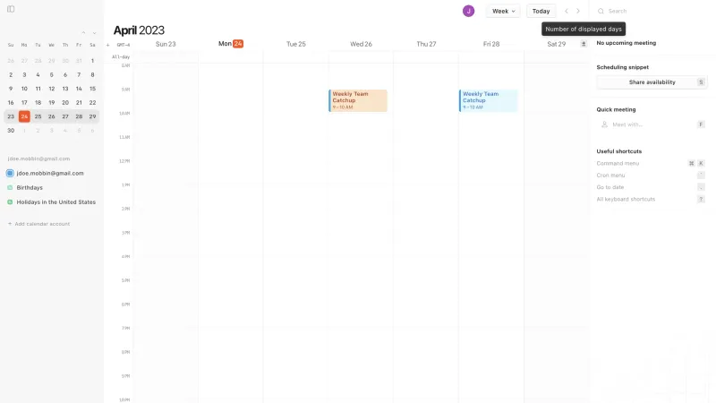 Cron Calendar — Productivity, интерфейс, скриншот 10/177