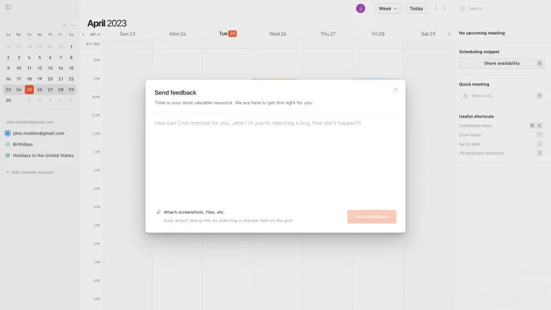 Cron Calendar — Productivity, интерфейс, скриншот 11/177