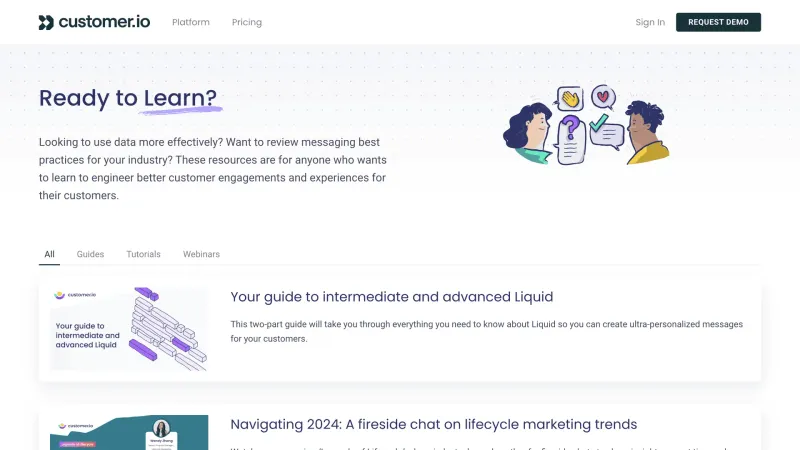 Customer.io — Marketing, интерфейс, скриншот 2/751