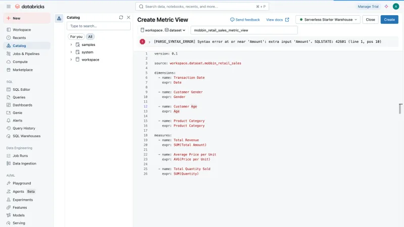 Databricks — Analytics, интерфейс, скриншот 2/614