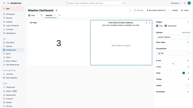 Databricks — Analytics, интерфейс, скриншот 10/614