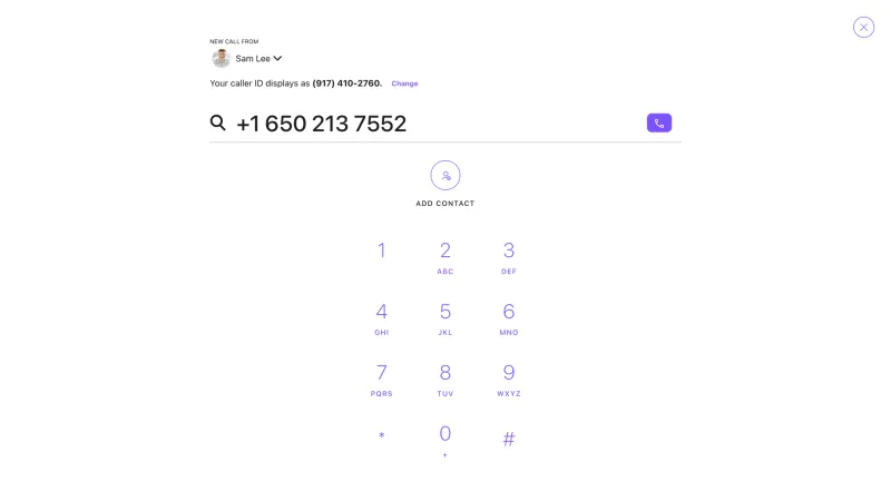 Dialpad — Communication, интерфейс, скриншот 2/277