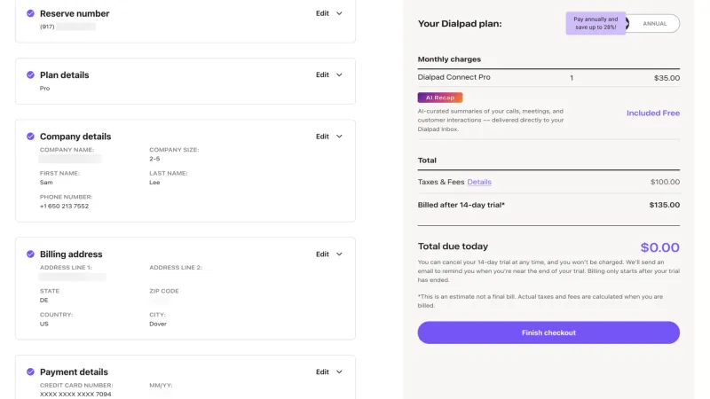 Dialpad — Communication, интерфейс, скриншот 9/277