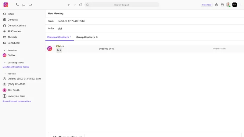 Dialpad — Communication, интерфейс, скриншот 11/277