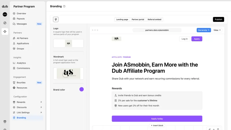 Dub — Marketing, интерфейс, скриншот 5/406