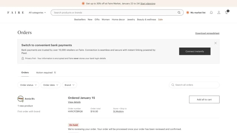Faire — E-commerce, интерфейс, скриншот 11/393