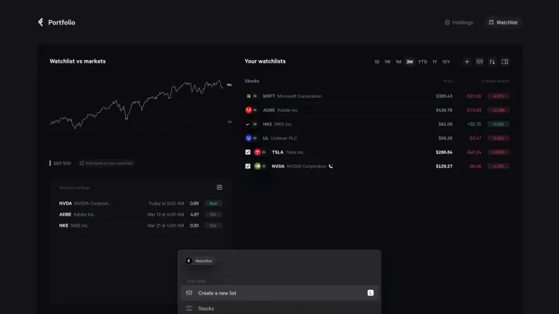 Fey — Fintech, интерфейс, скриншот 10/202