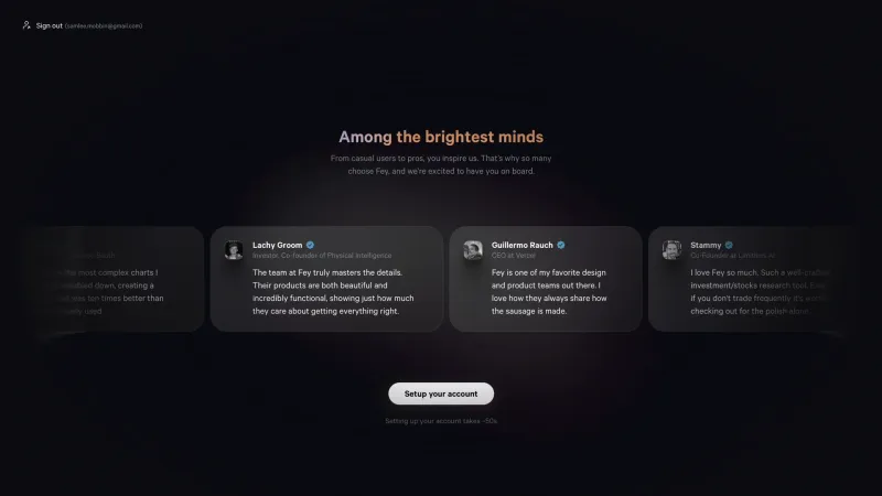 Fey — Fintech, интерфейс, скриншот 11/202