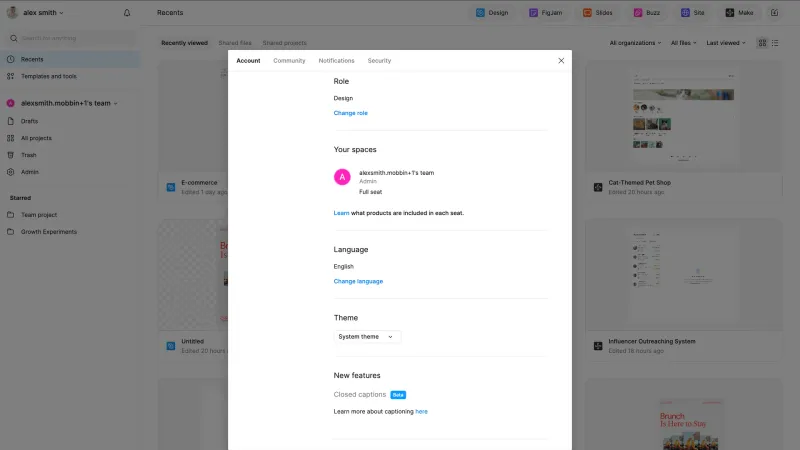 Figma — Design, интерфейс, скриншот 4/506