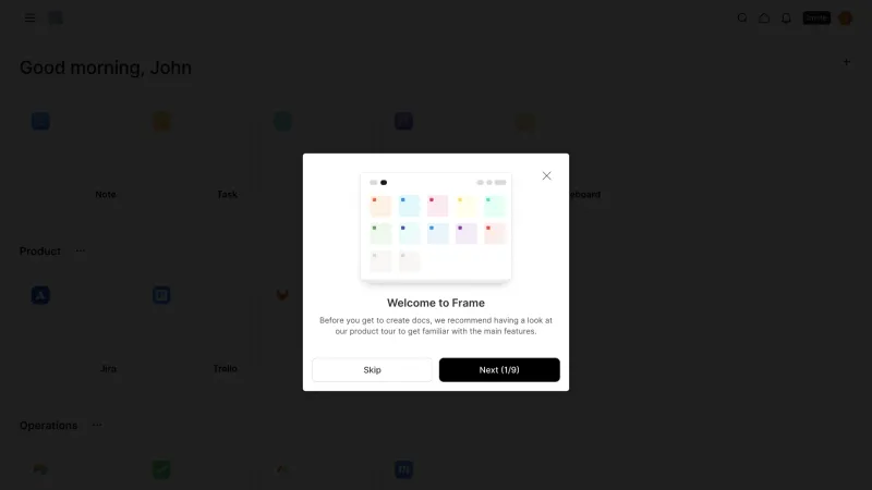 Frame — AI & ML, интерфейс, скриншот 9/289