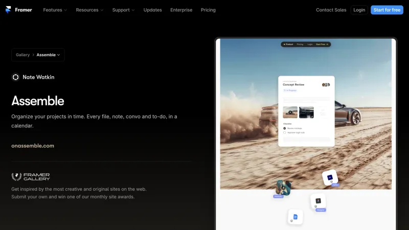 Framer — Design, интерфейс, скриншот 2/528