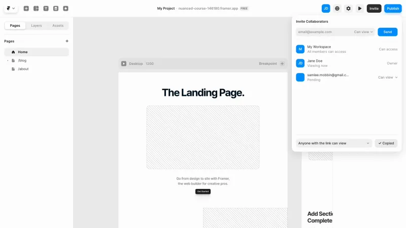 Framer — Design, интерфейс, скриншот 5/528