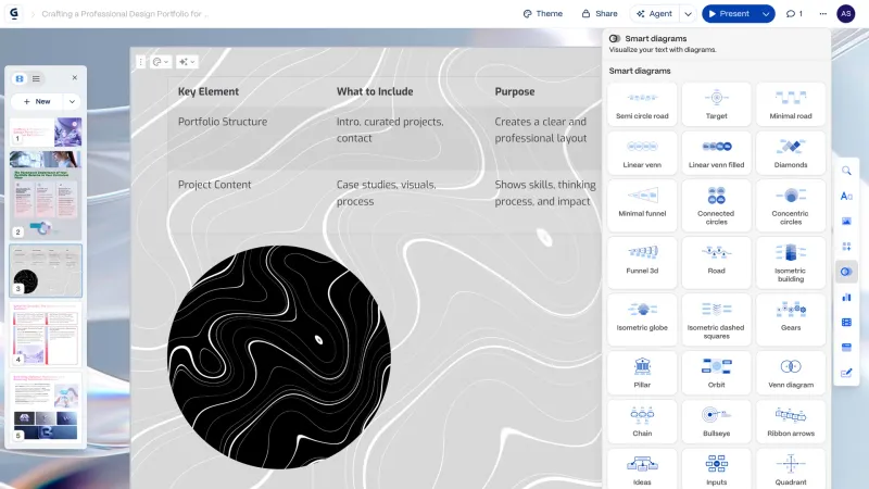 Gamma — AI & ML, интерфейс, скриншот 3/960