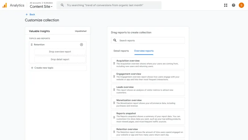 Google Analytics — Analytics, интерфейс, скриншот 6/238