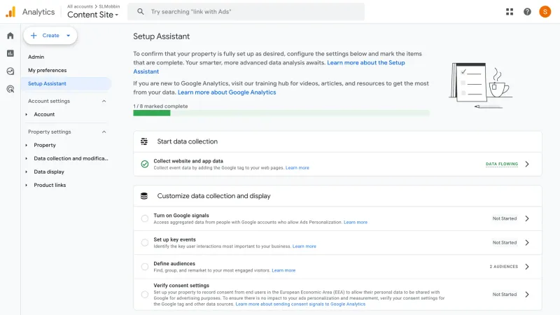 Google Analytics — Analytics, интерфейс, скриншот 11/238