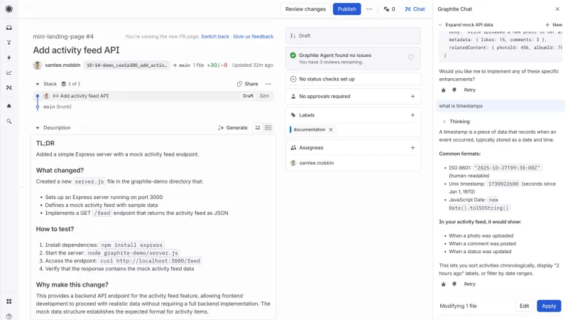 Graphite — Developer Tools, интерфейс, скриншот 6/179