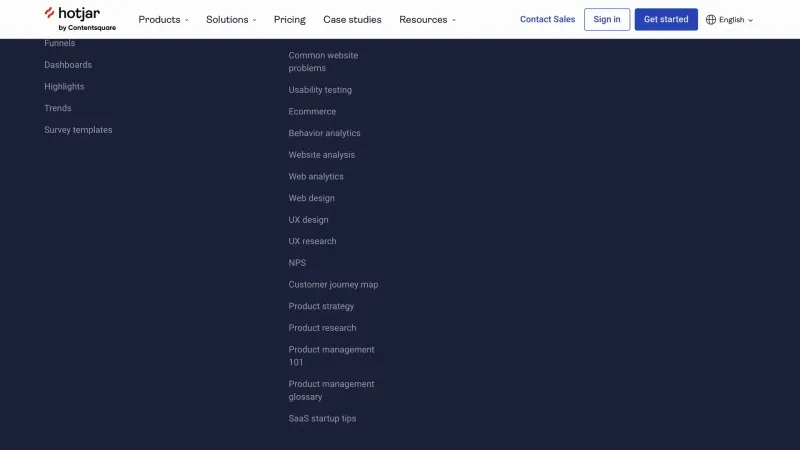 Hotjar — Analytics, интерфейс, скриншот 8/671