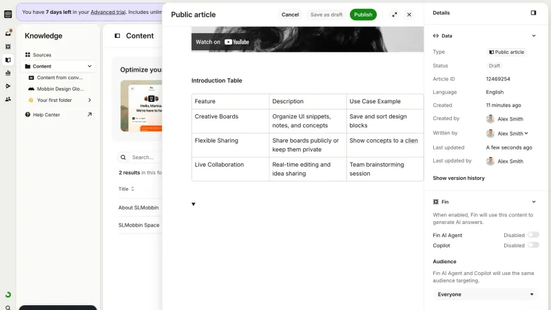 Intercom — Communication, интерфейс, скриншот 12/602