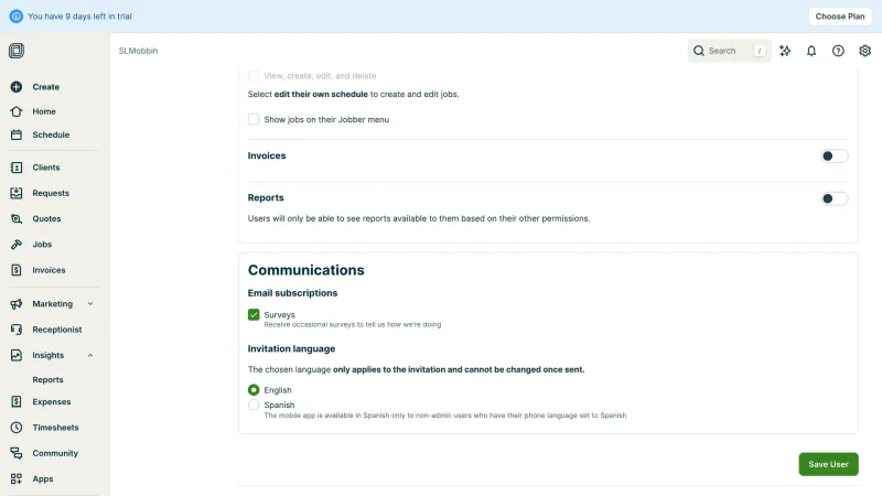 Jobber — Productivity, интерфейс, скриншот 6/389
