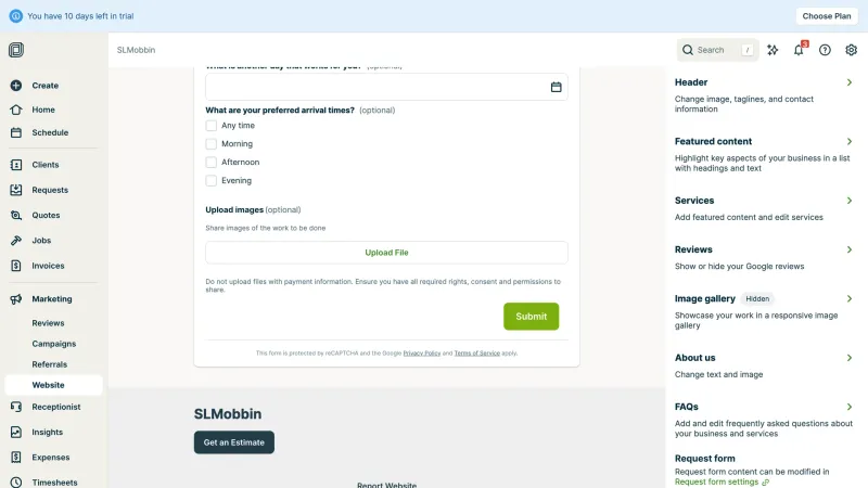 Jobber — Productivity, интерфейс, скриншот 10/389
