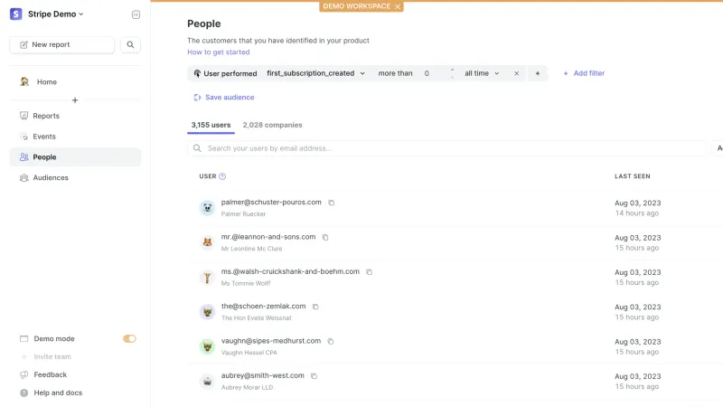 June — Analytics, интерфейс, скриншот 5/363