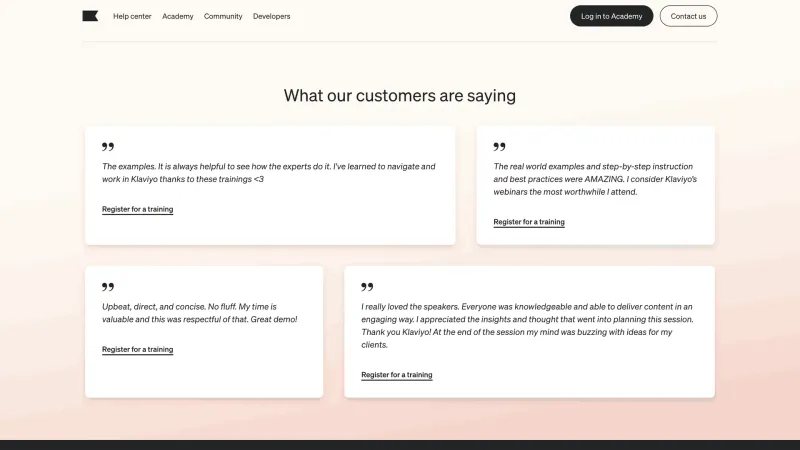 Klaviyo — Marketing, интерфейс, скриншот 6/751