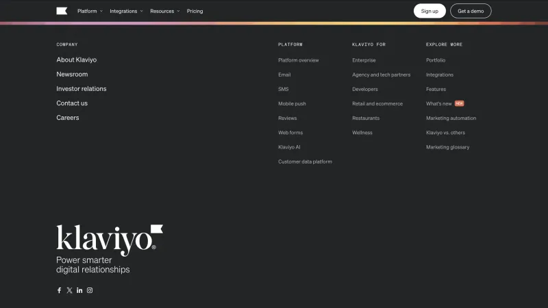 Klaviyo — Marketing, интерфейс, скриншот 11/751